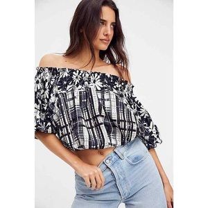 New Free People Felicity Off Shoulder Top